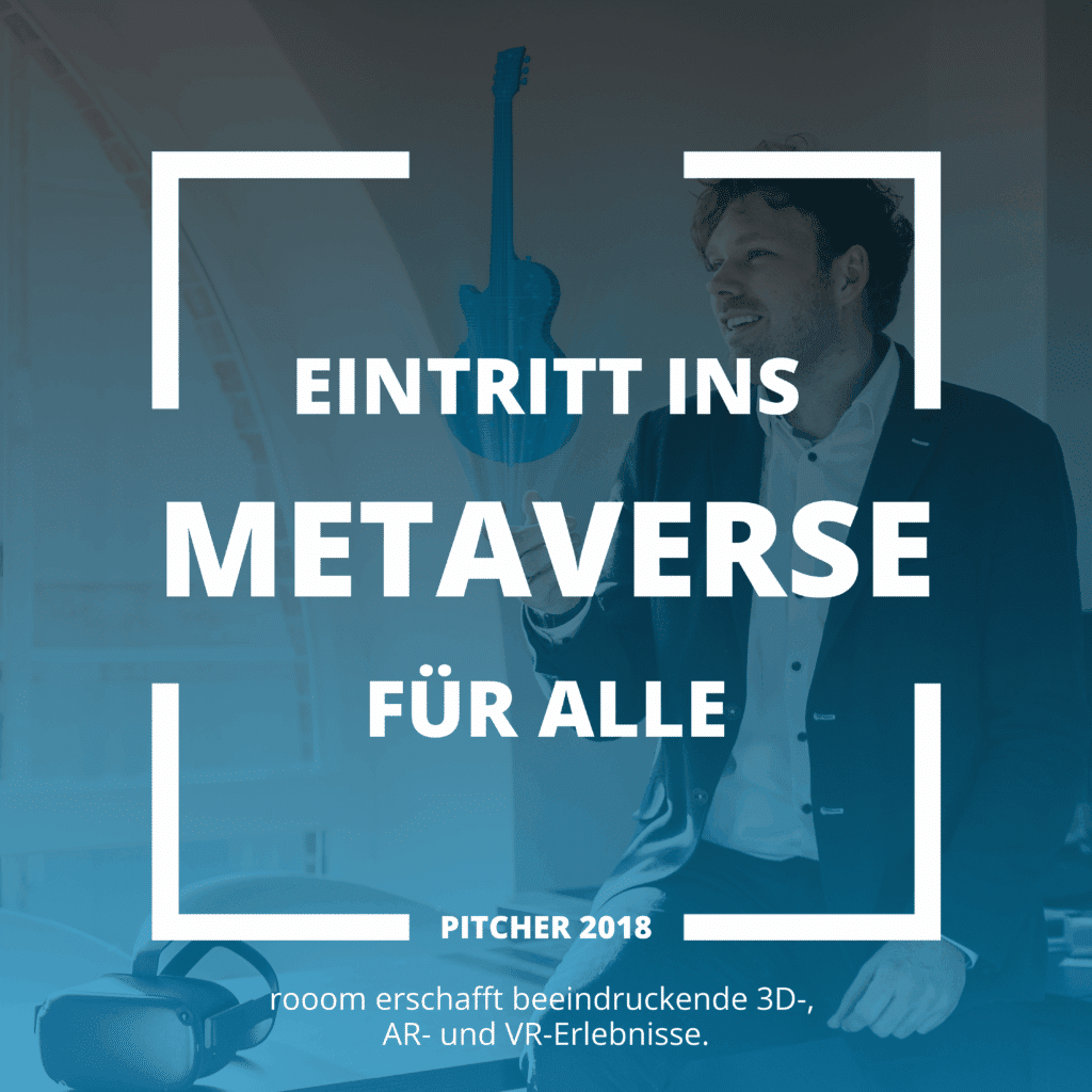 Rooom ermöglicht den Eintritt ins Metaverse für Alle