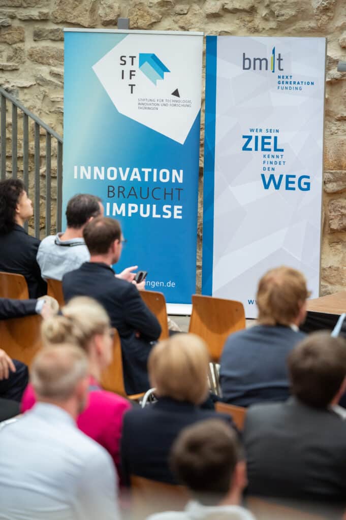 04.06.2025 Erfurt: Investor Days der bm-t und der Stiftung für Technologie, Innovation und Forschung STIFT im Deutschen Gartenbaumuseum. Foto: Thomas Müller