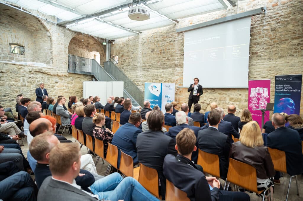 04.06.2025 Erfurt: Investor Days der bm-t und der Stiftung für Technologie, Innovation und Forschung STIFT im Deutschen Gartenbaumuseum. Foto: Thomas Müller