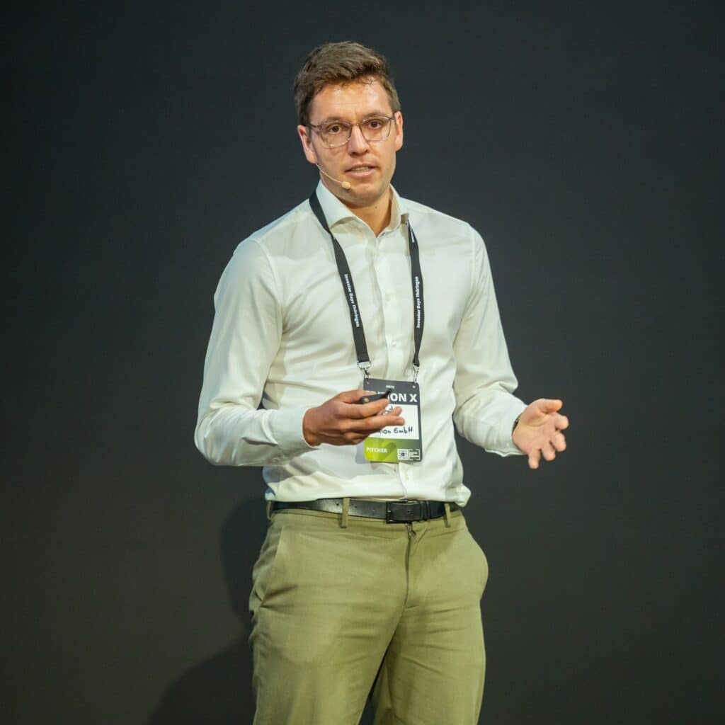 Startup Truion beim Pitch